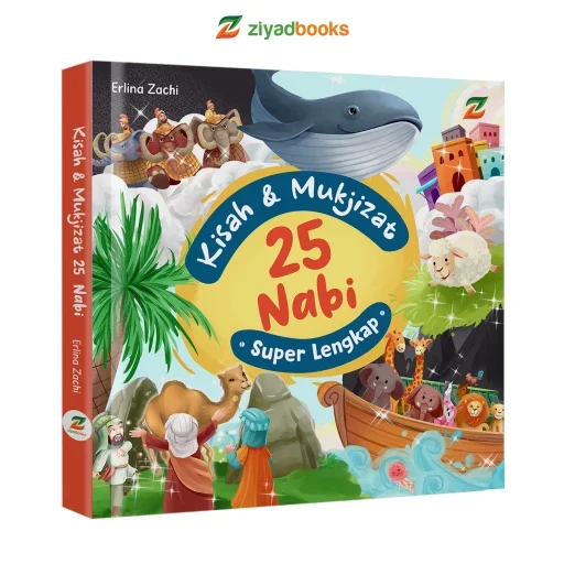 Cover buku Kisah & Mukjizat 25 Nabi Super Lengkap