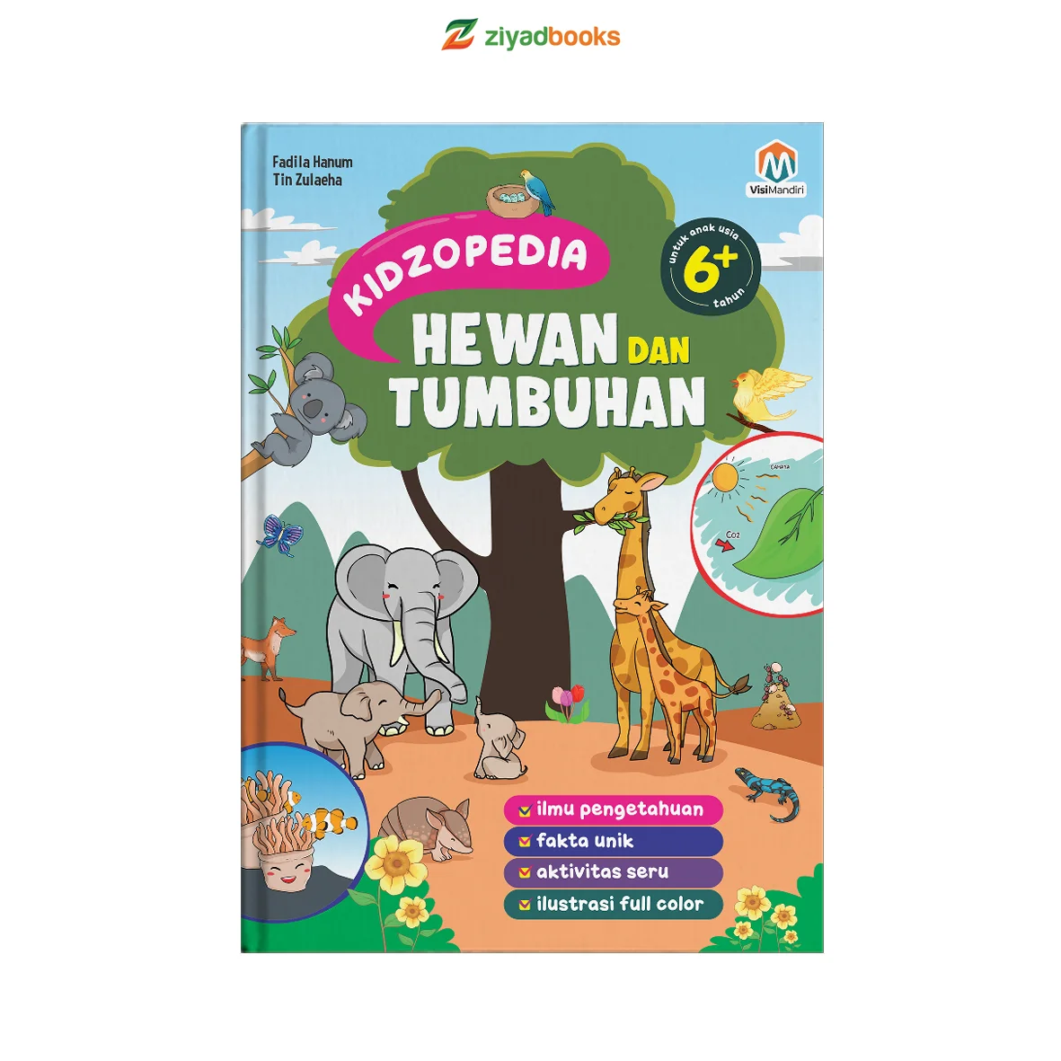 Cover buku KIDZOPEDIA Hewan Dan Tumbuhan