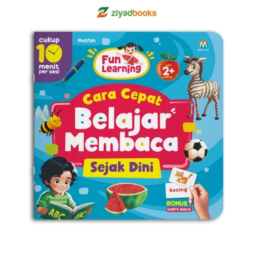 Cover buku Fun Learning Cara Cepat Belajar Membaca Sejak Dini
