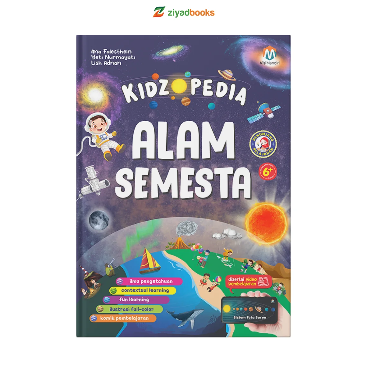 Cover buku Kidzopedia Alam Semesta