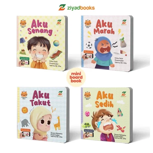 Cover buku Seri Pengenalan Emosi (Board Book)