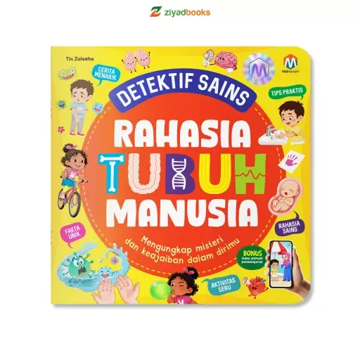 Cover buku Detektif Sains - Rahasia Tubuh Manusia