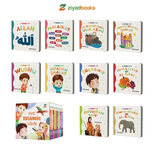 Cover buku First Islamic Words (mini Boardbook)