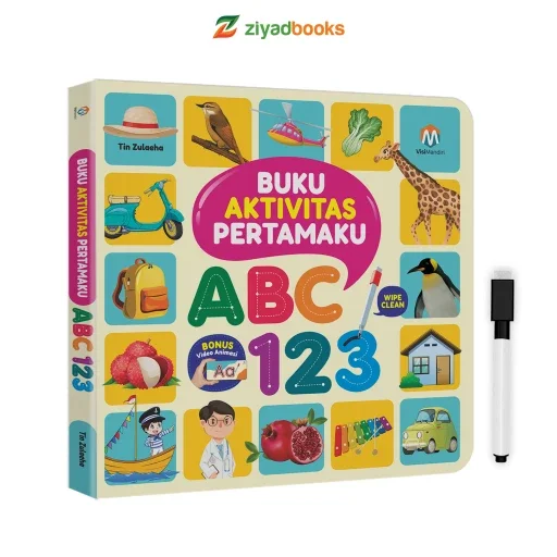 Cover buku Buku Aktivitas Pertamaku ABC 123