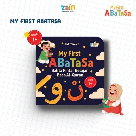 Cover buku My First ABATASA - Zain